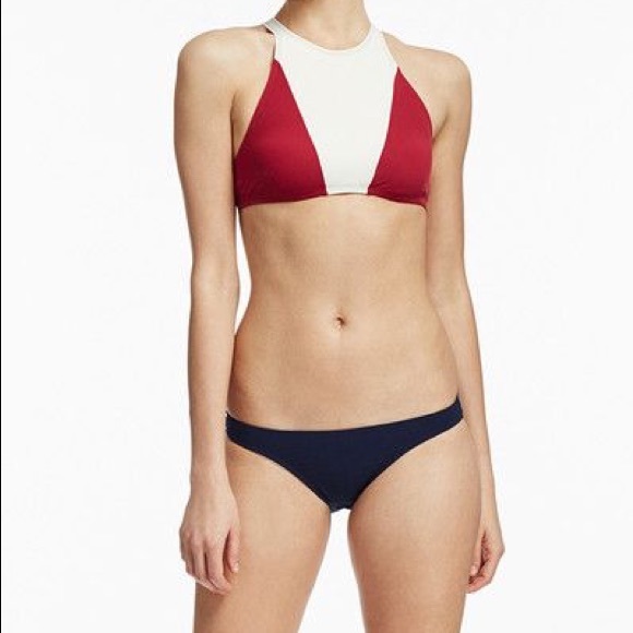 New With Tags Flagpole Swim “Shay-T” Bikini Top - Picture 1 of 5